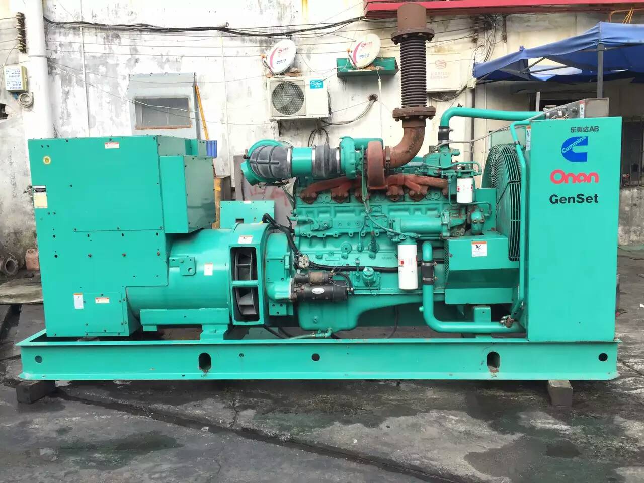 峄城租赁发电机-柴油发电机不正常冒烟的原因